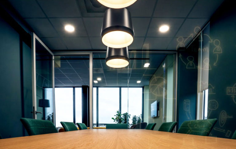 オフィス照明のイメージ