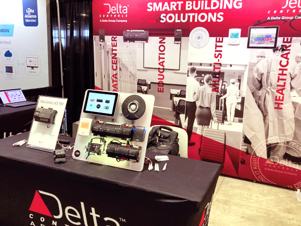 Delta Controls社ブース