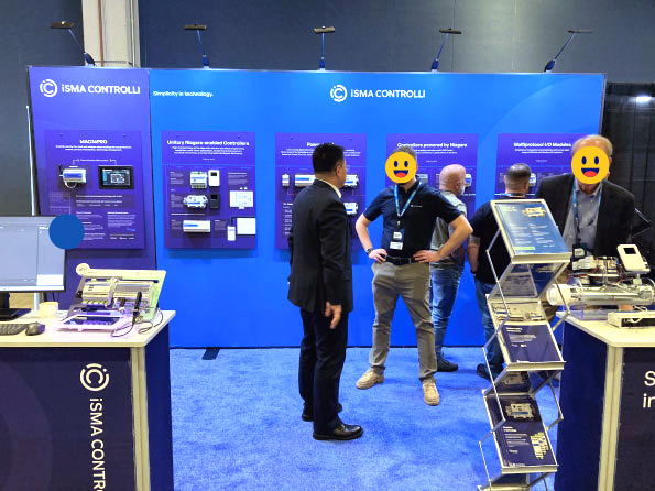 iSMA CONTROLLI社ブース