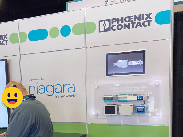 Phoenix Contact社ブース