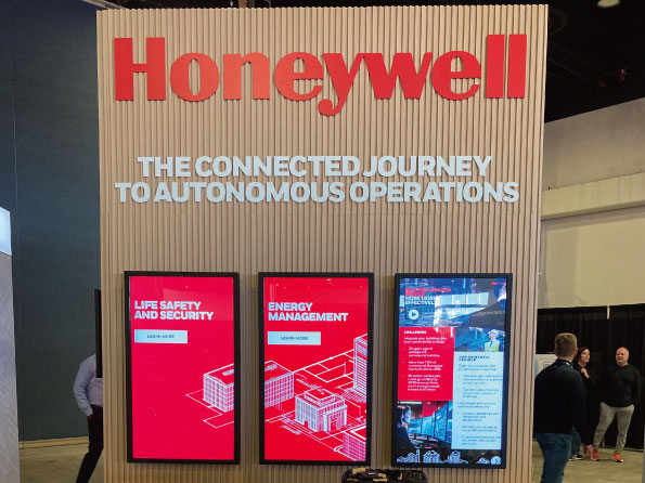 Honeywell社ブース