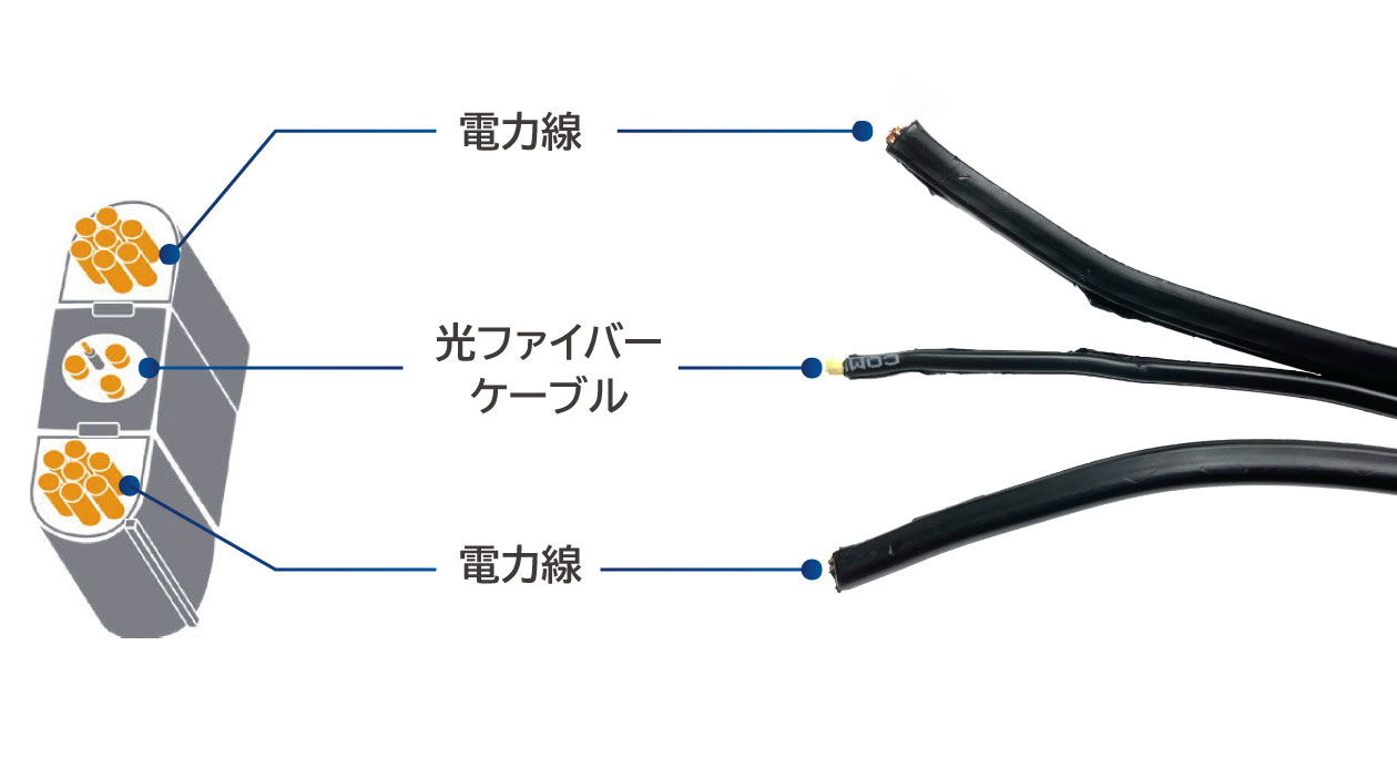 裂ける様子