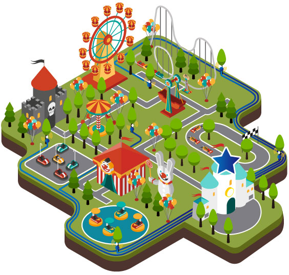 レジャー施設イメージ